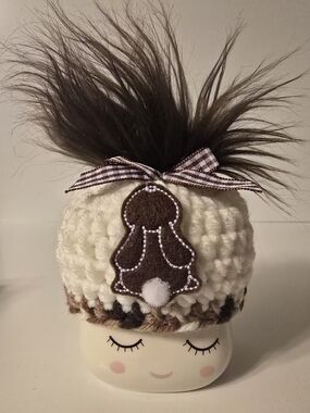 Easter Bunny Marshmallow Mug Hat